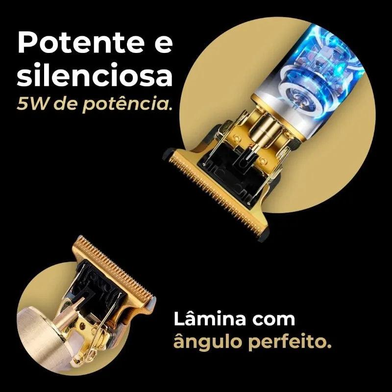 Aparador Elétrico Profissional de Barba e Cabelo - CompraSuave