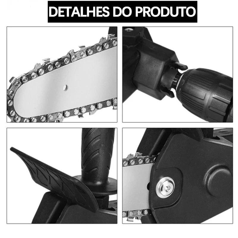 Adaptador de Motosserra Elétrica - CompraSuave